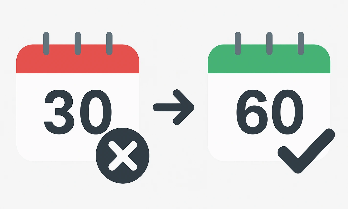 Transforme 30 dias de férias em 60